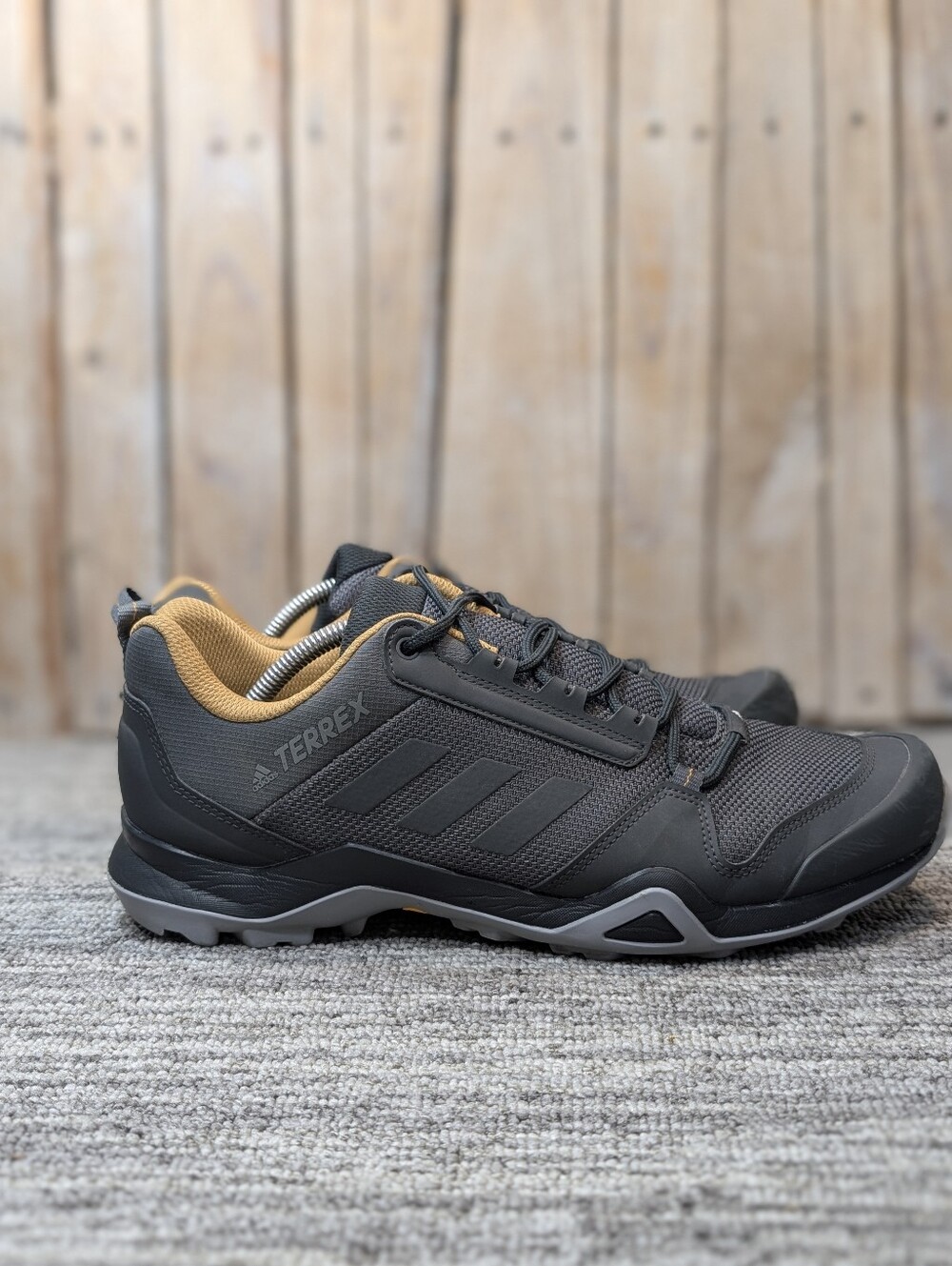Men's Adidas Terrex AX3 Hiking Shoes in Gray